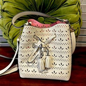 Kate Spade Bags | Nwot Kate Spade White Drawstring